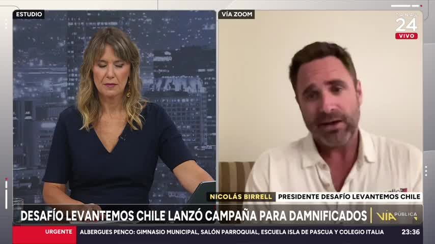 ¡Todos a ayudar!: "Desafío Levantemos Chile" para los damnificados por los incendios