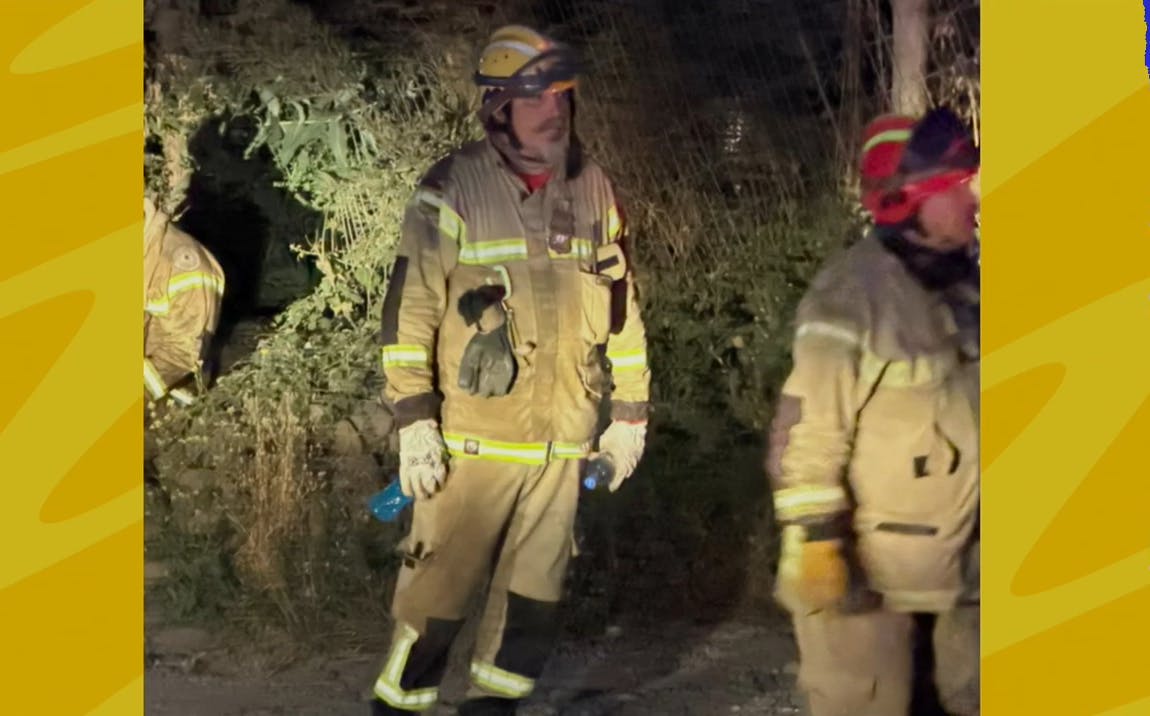 Paul Vásquez, del Patagual al combate de los incendios: "Estamos con las ganas de seguir sirviendo"