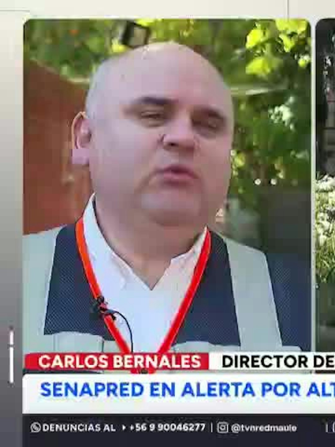 Senapred en alerta por altas temperaturas
