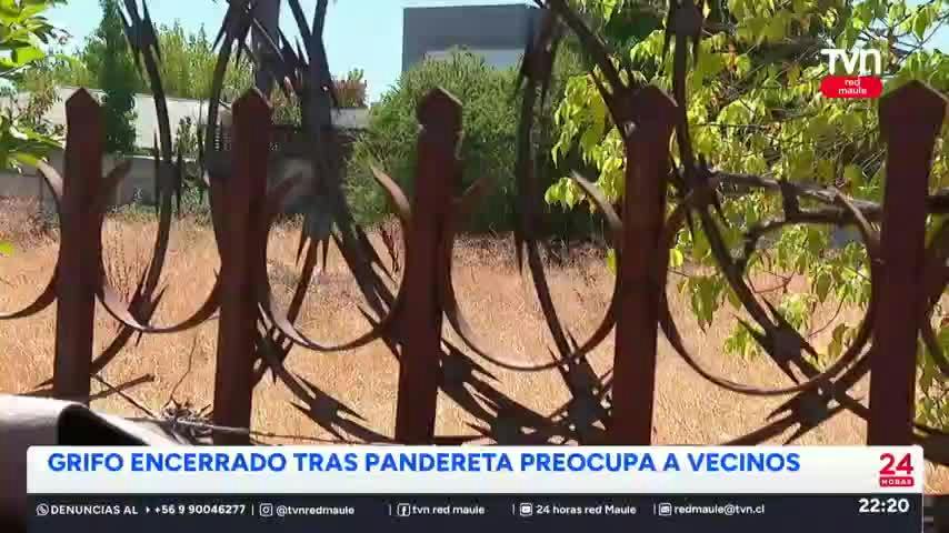 Preocupación por grifo obstruido en Talca