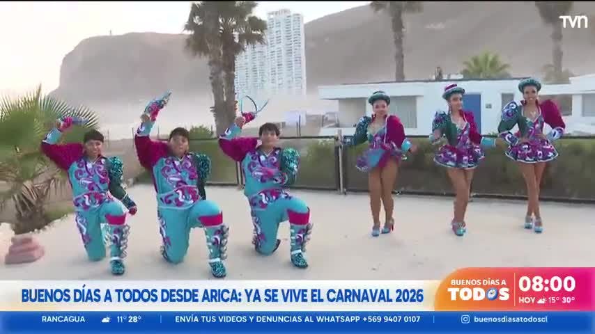 Vivimos el espíritu del Carnaval de Arica 2026