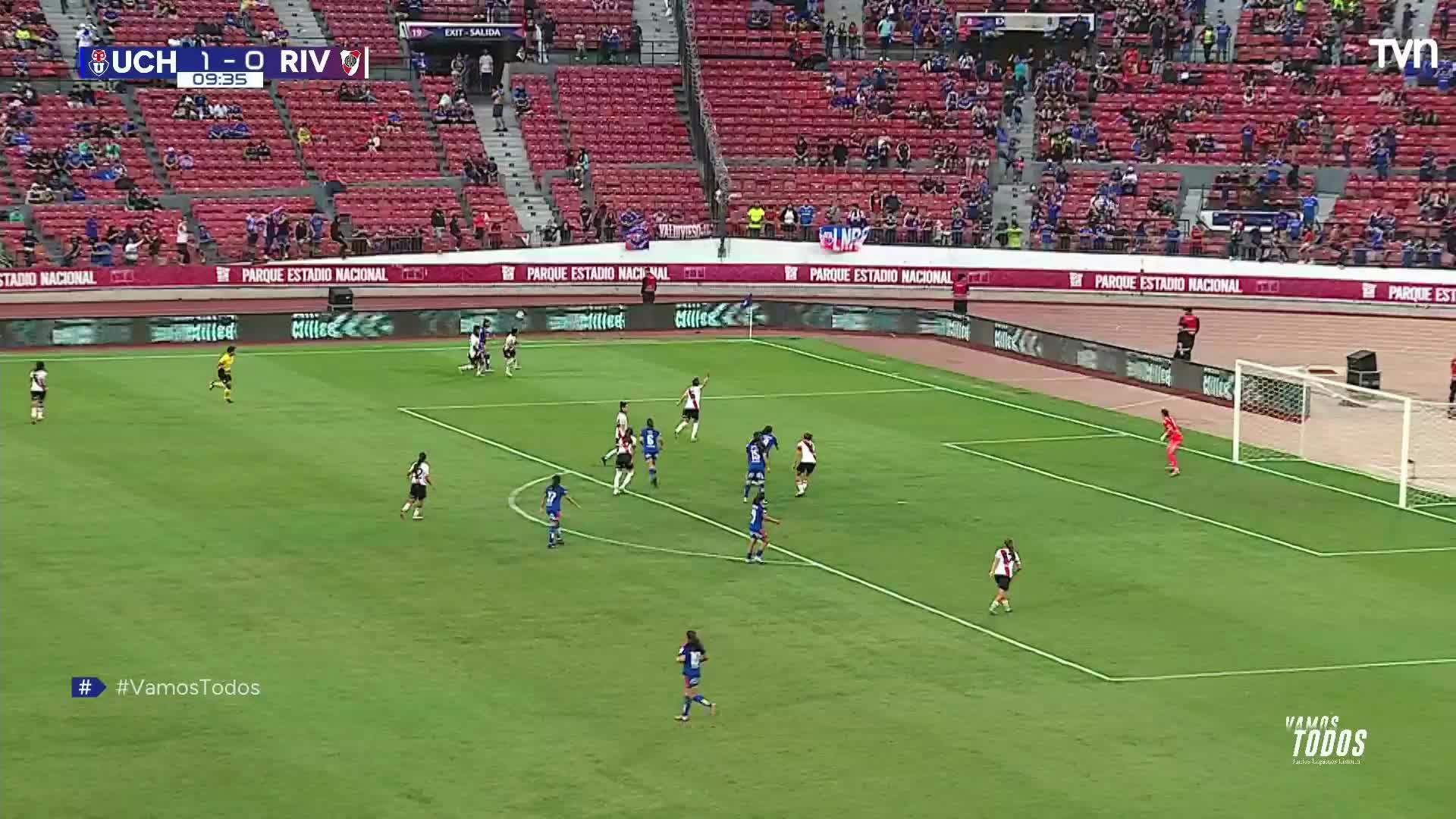 Revive el partido de Universidad de Chile vs River Plate por TVN