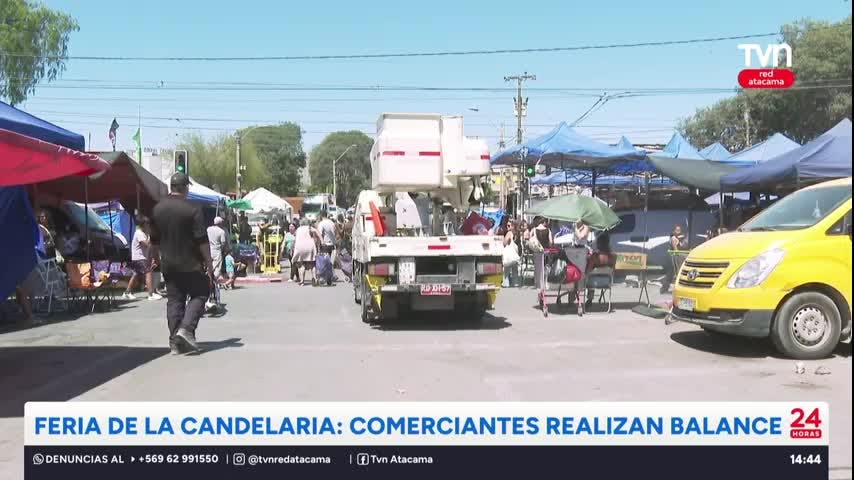 Feria de la Candelaria: Comerciantes realizan balance