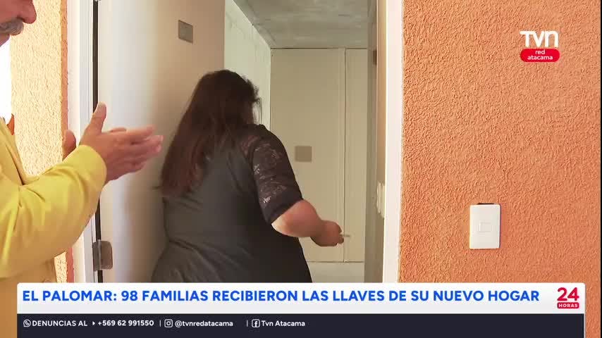 Copiapó: 98 familias recibieron las llaves de su nuevo hogar