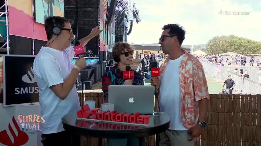 Santa Cochiguagua tras abrir el Surfestival: "Es un sueño hecho realidad"