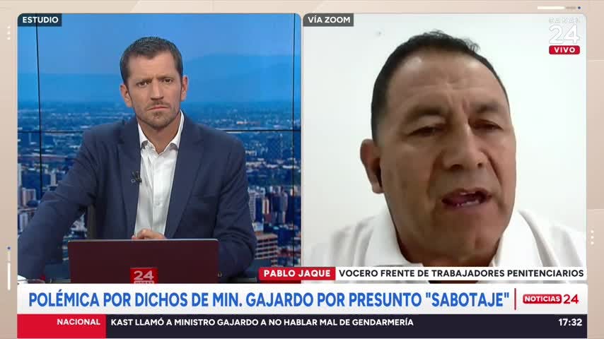 Trabajadores Penitenciarios y presunto sabotaje en Gendarmería: “Que el Gobierno salga a respaldar estos términos nos parece irresponsable”