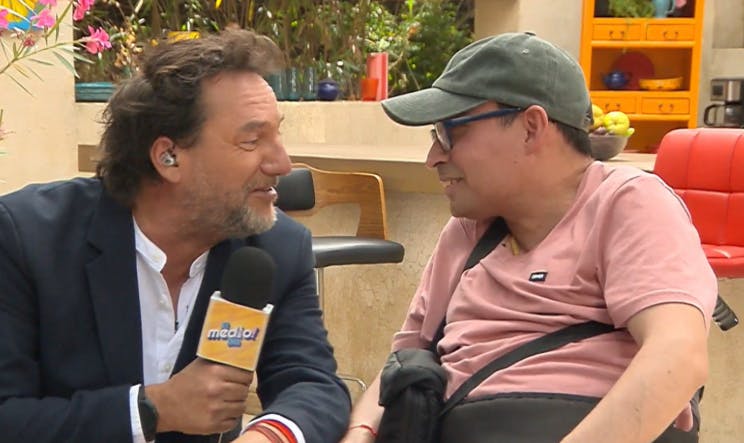 La gran visita que recibió Daniel Fuenzalida en "El Medio Día" 