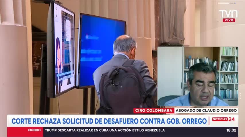 Abogado de gobernador Orrego y rechazo de desafuero por Procultura: “Se ha inventado un caso en contra de una persona inocente”