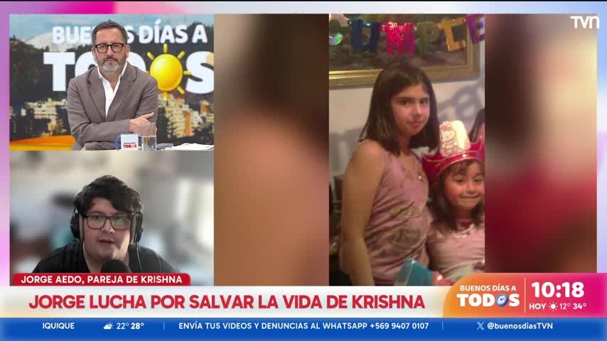 La lucha para salvar la vida de Krishna 