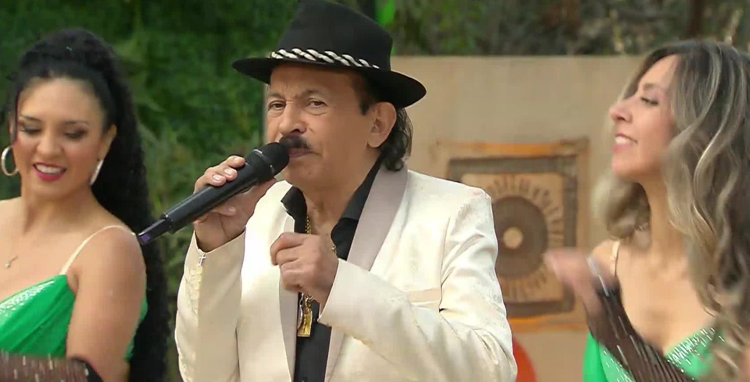 José Antonio Ríos hizo bailar a "El Medio Día" con sus éxitos 