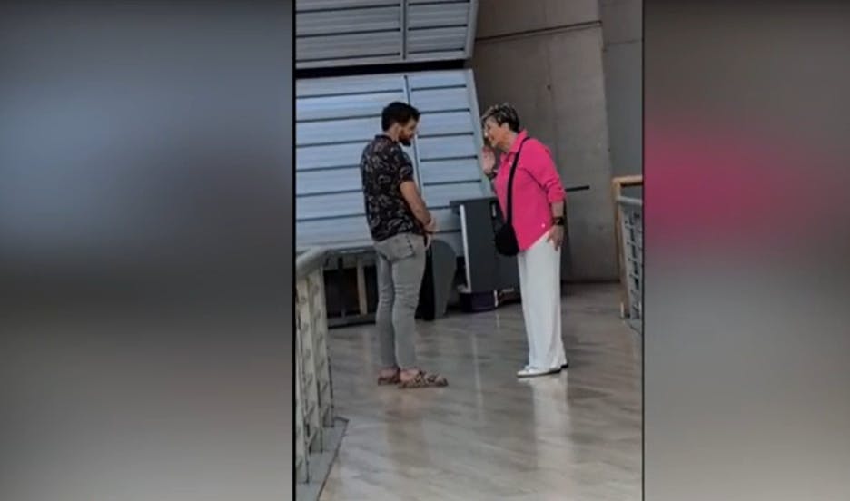 ¿Qué se quedaron hablando Paulina Nin con Eyal Meyer?