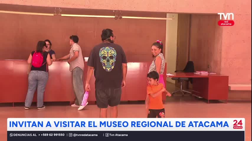 Invitan a visitar el Museo Regional de Atacama