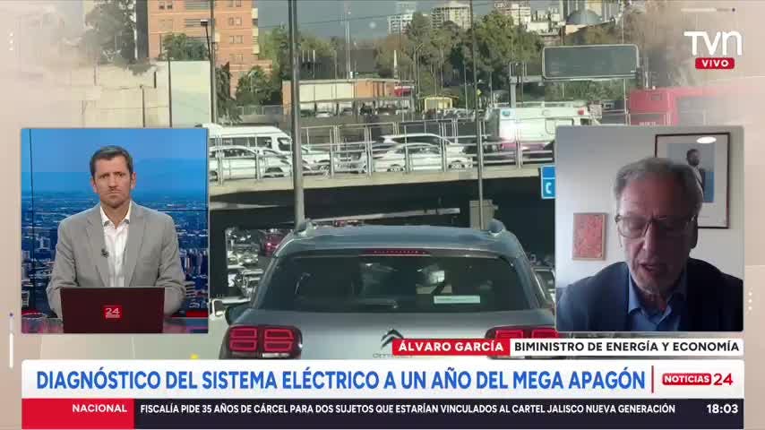 Biministro García a un año del mega apagón: “Es imposible asegurar que esto no vuelva a ocurrir”