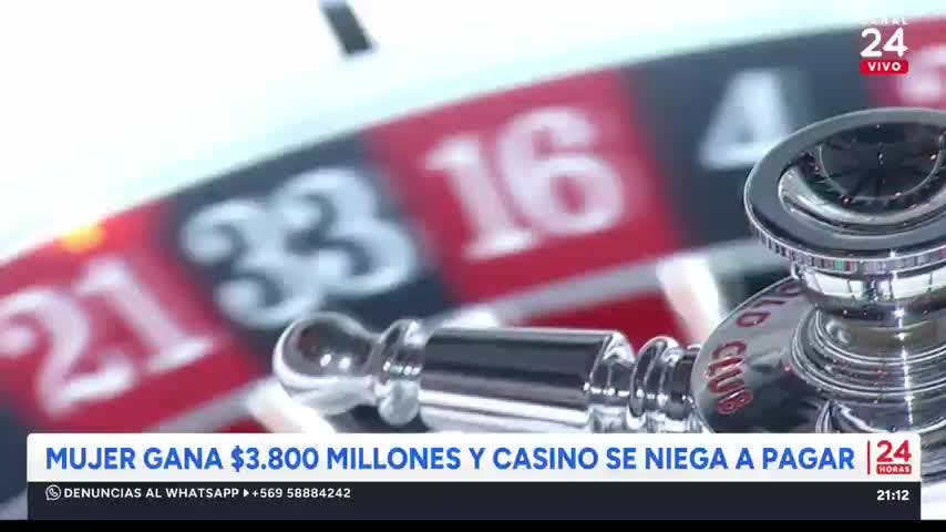 Casino se niega a pegar a mujer que ganó $3.800 millones 