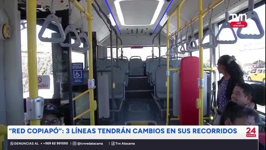 Buses eléctricos: Tres líneas modifican sus recorridos