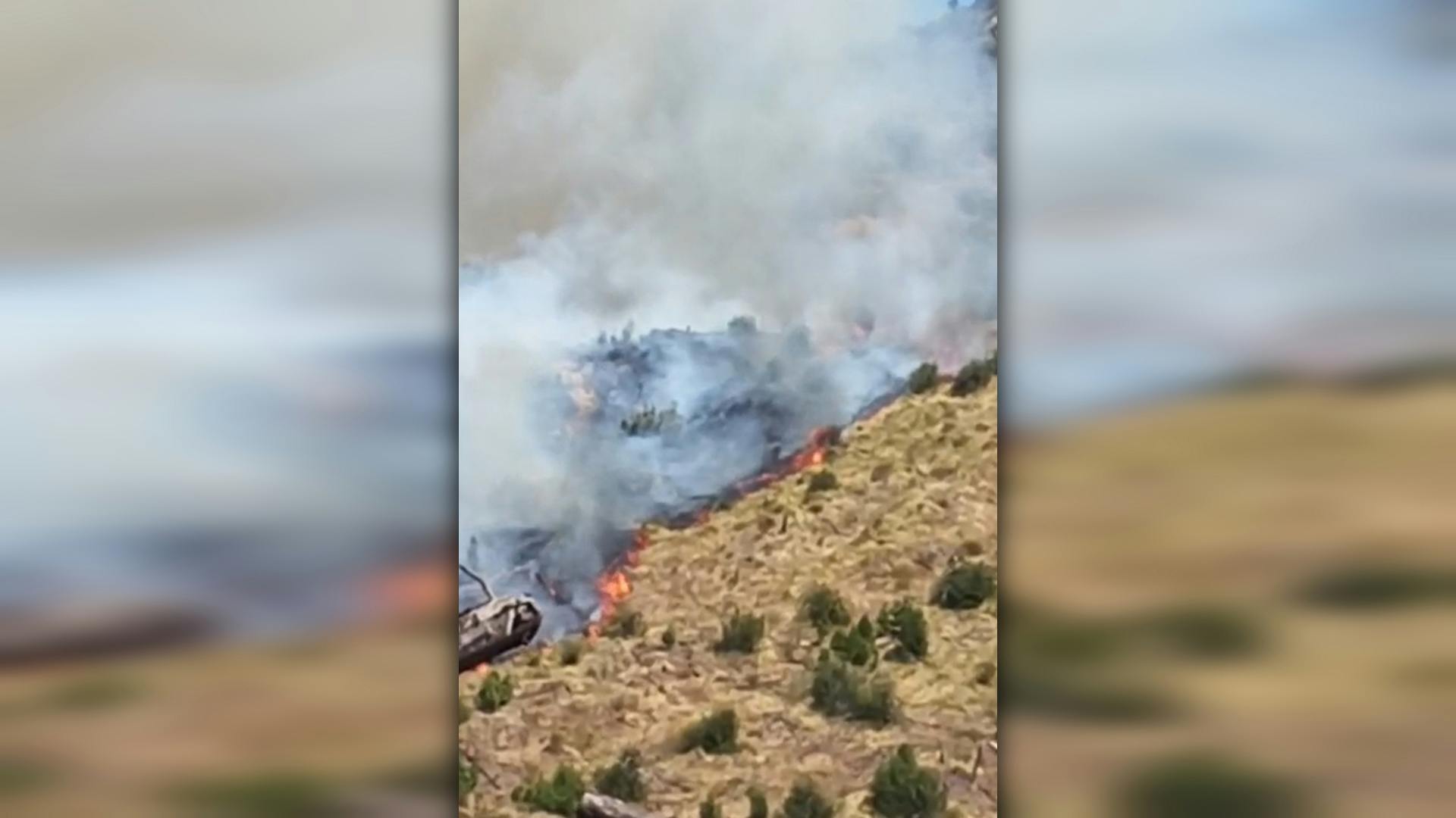 Incendio El Ajial de Curepto sigue en combate 
