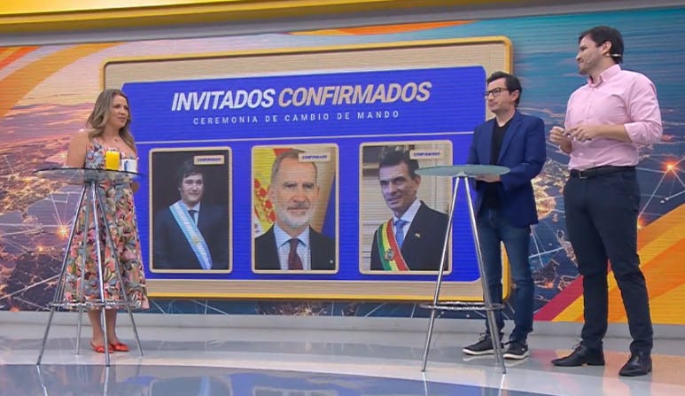 La lista de invitados confirmados al cambio de mando presidencial