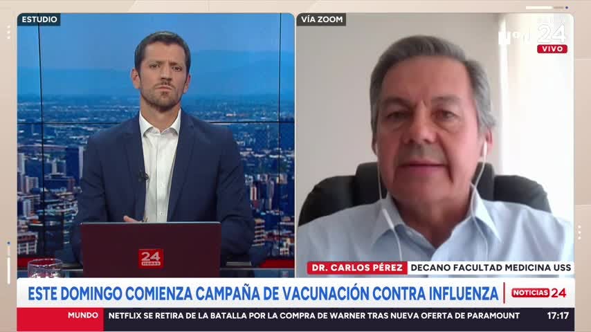 Doctor y campaña Influenza 2026: “Lo importante es que apenas esté disponible las personas se vacunen”