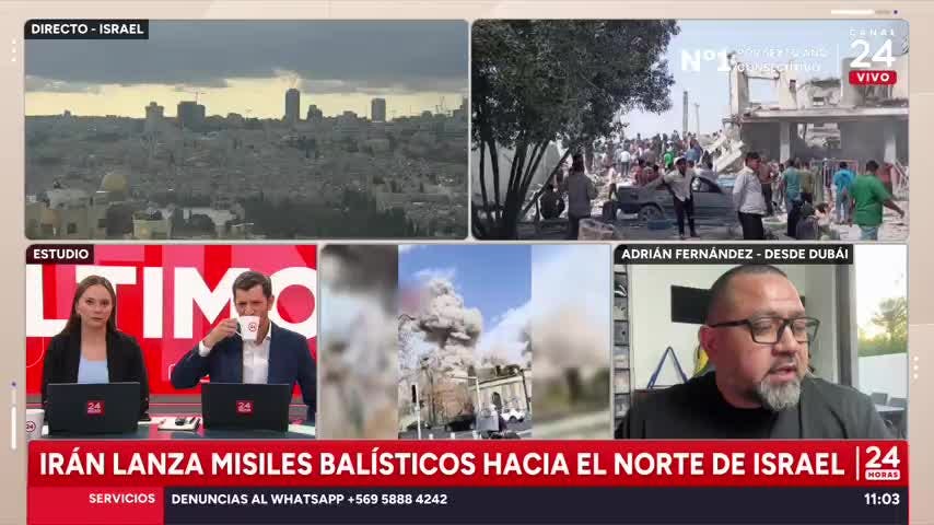 Adrián Fernández desde Dubái tras tensión entre Israel-Irán: "Se vive con mucha tranquilidad"