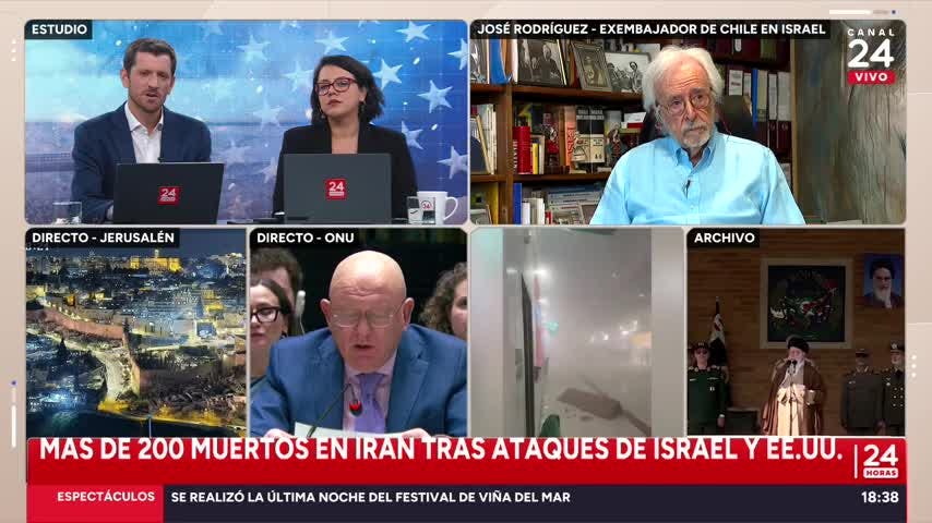 Exembajador de Chile en Israel: "Estamos en uno de los momentos más graves de la política mundial"