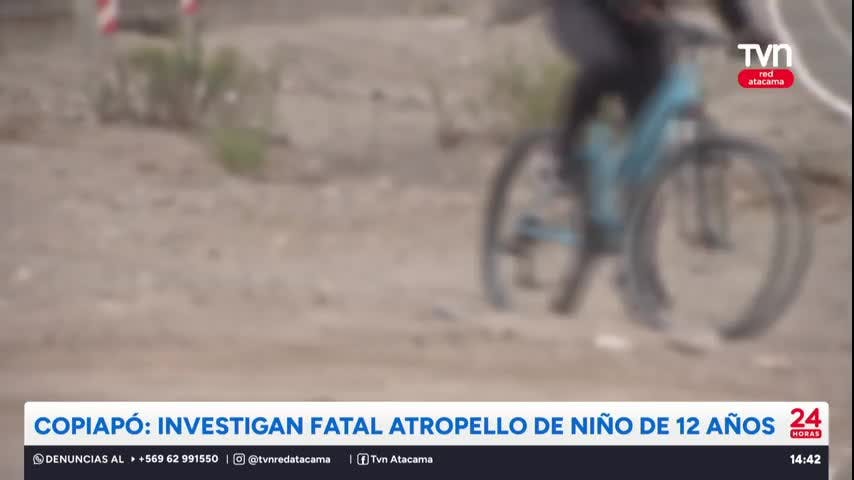Copiapó: Investigan fatal atropello de niño de 12 años