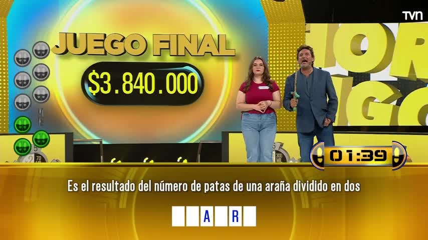 ¡Se lo llevó todo! Participante gana millonario premio en el juego final