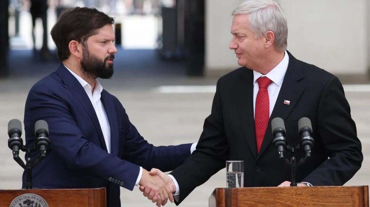 La última bilateral: José Antonio Kast llega a La Moneda para reunirse con el Presidente Boric