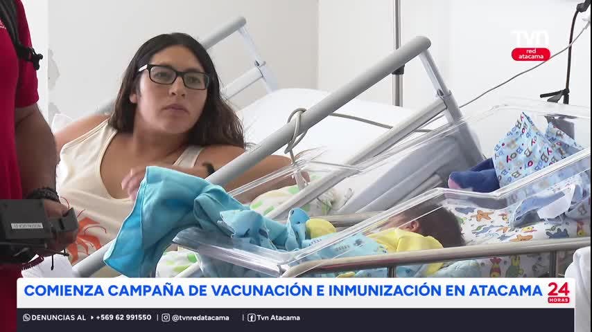 Inician campaña de vacunación en Atacama