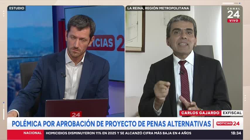 Carlos Gajardo y proyecto de penas alternativas: “Si se aprueba como está va a significar que todos los presos de Punta Peuco salgan en libertad”