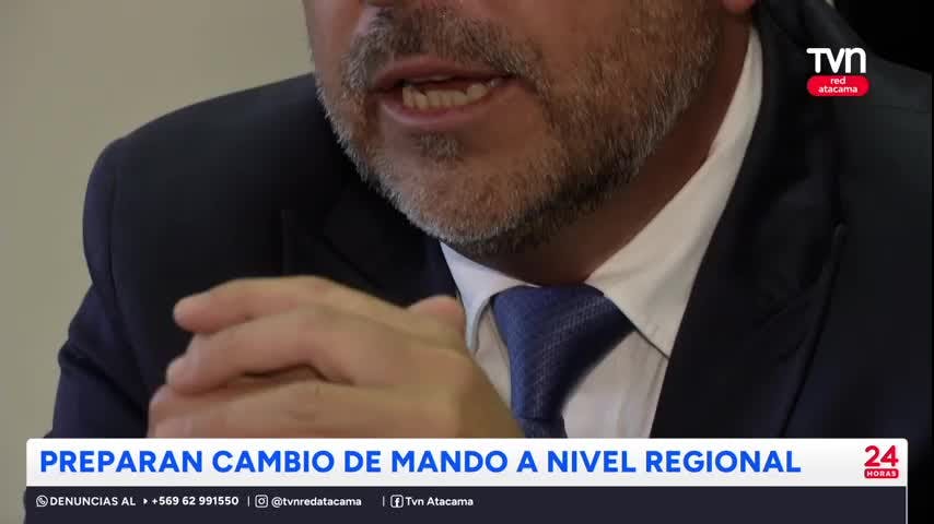 Preparan cambio de mando a nivel regional