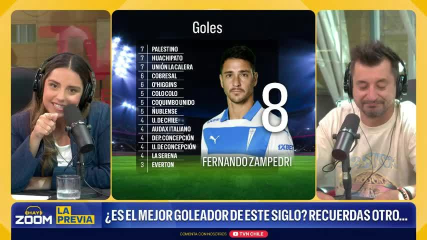 Hay Zoom: ¿Es Fernando Zampedri el mejor goleador de este siglo?