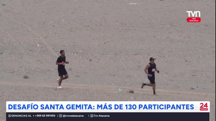 DESAFÍO SANTA GEMITA CONTÓ CON MÁS DE 130 PARTICIPANTES