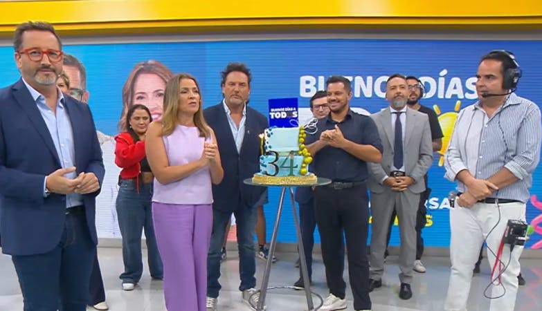 ¡Muchas felicidades! Hoy celebramos 34 años de historia del "Buenos Días a Todos"