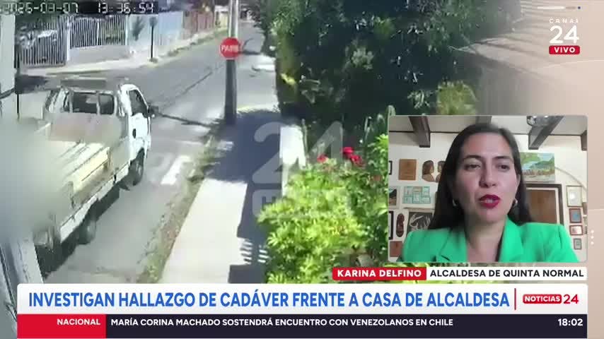 Alcaldesa de Quinta Normal: “Para mí ha sido difícil y para los funcionarios que vieron el cadáver ha sido muy difícil”