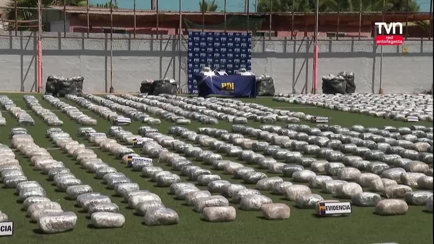 PDI decomisa más de dos toneladas de marihuana