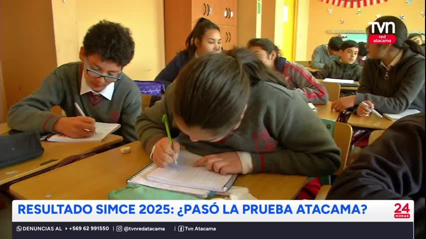 Resultados SIMCE 2025: ¿Pasó la prueba Atacama?