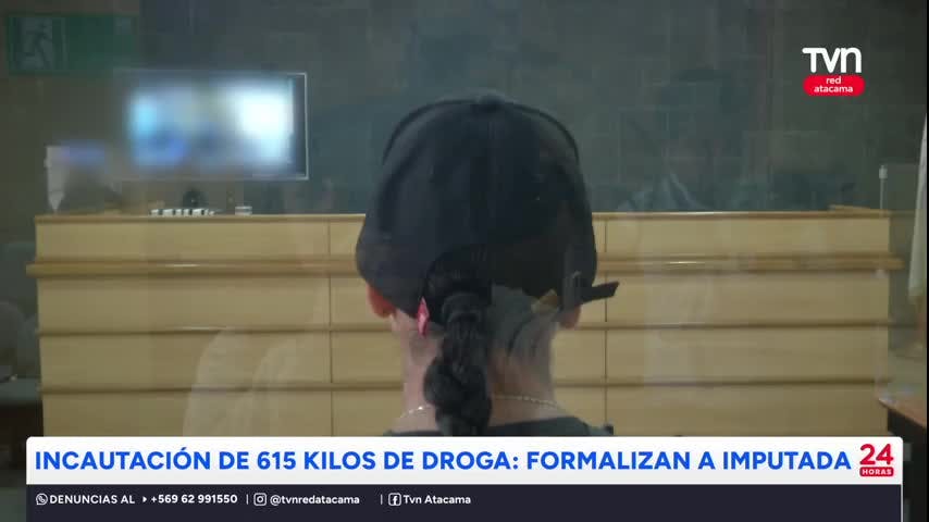 Formalizan a imputada en incautación de más de 600 kilos de droga