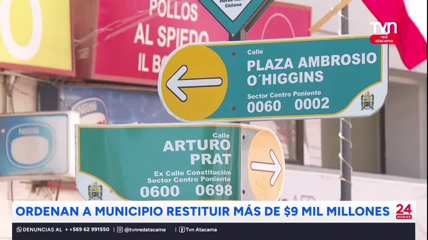 Vallenar: Ordenan a municipio restituir más de $9 mil millones