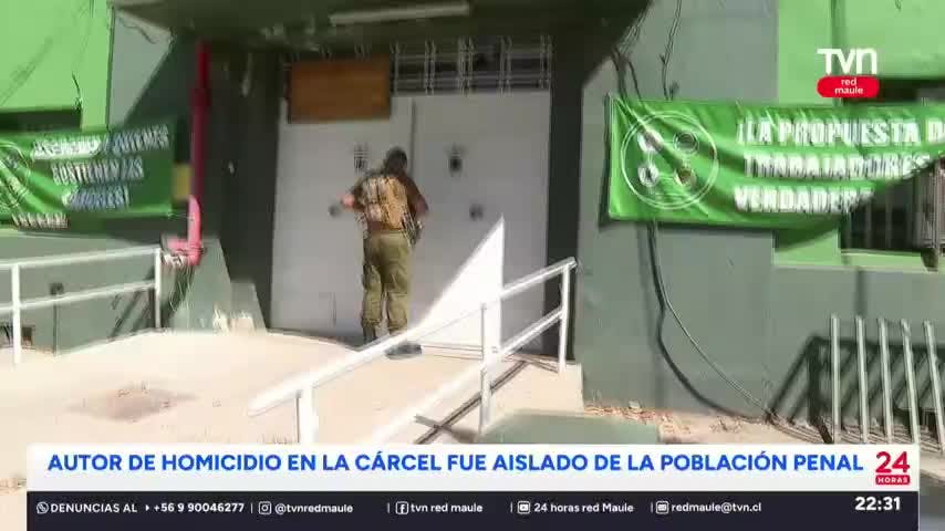 Reo muere en una riña en la cárcel de Talca