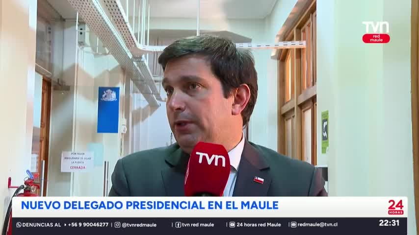 Juan Eduardo Prieto asume como nuevo delegado presidencial del Maule