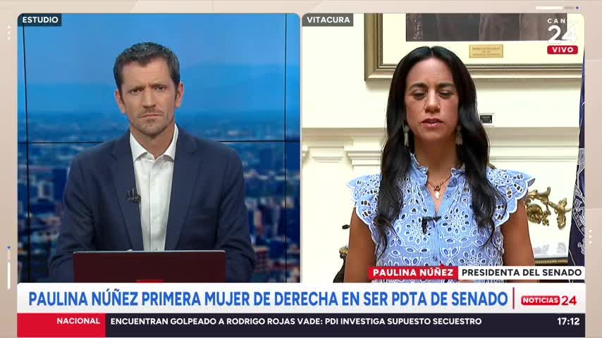 Senadora Núñez y proyecto de conmutación de penas a reos: “Así como está, no va a ser ley”