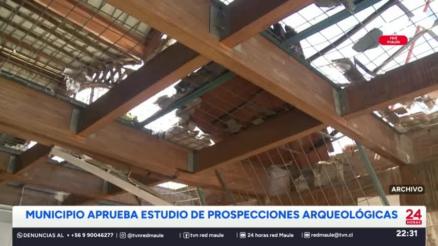Realizarán estudio de prospección arqueológica en Mercado de Talca
