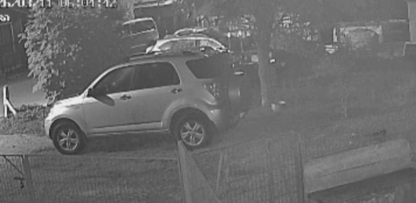 Revelan registros de cámaras de seguridad del momento exacto del baleo a carabinero en Puerto Varas