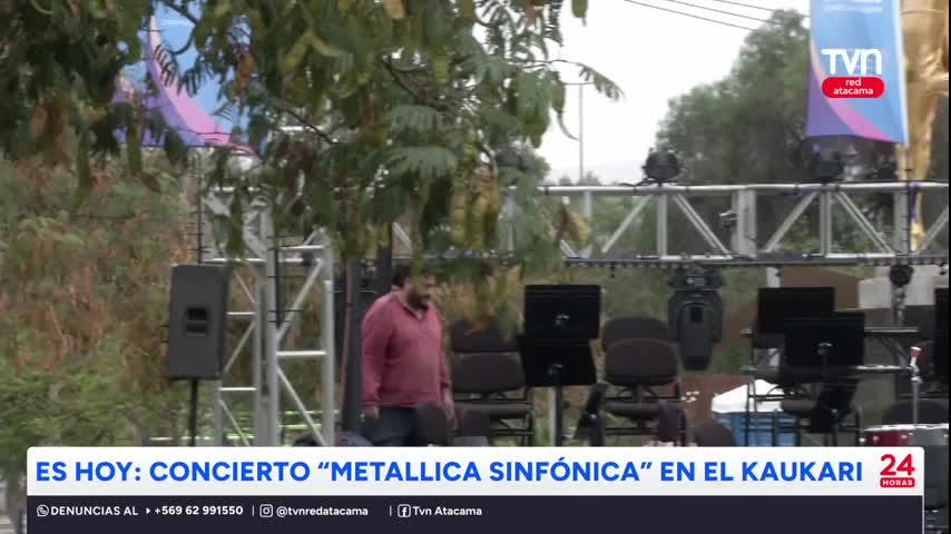 Es hoy: Concierto “Metallica Sinfónica” en el Kaukari