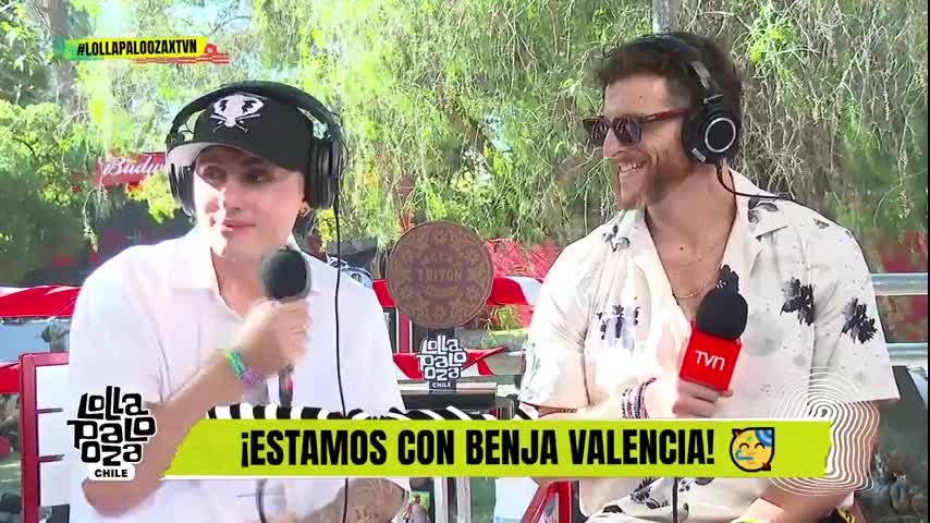 Fue un "Sentimiento Mágico": Benja Valencia tras su exitoso show en Lollapalooza 2026