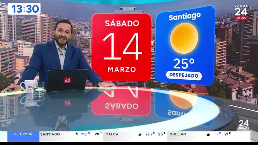 24 Horas al Día - Sábado 14 de marzo 2026