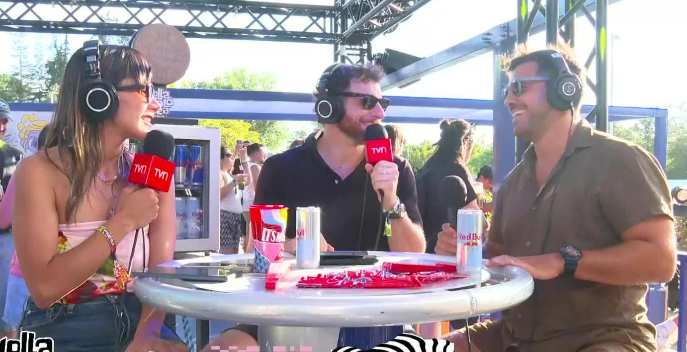 Simón Oliveros aterrizó en el Parque O'Higgins para disfrutar de Lollapalooza 2026