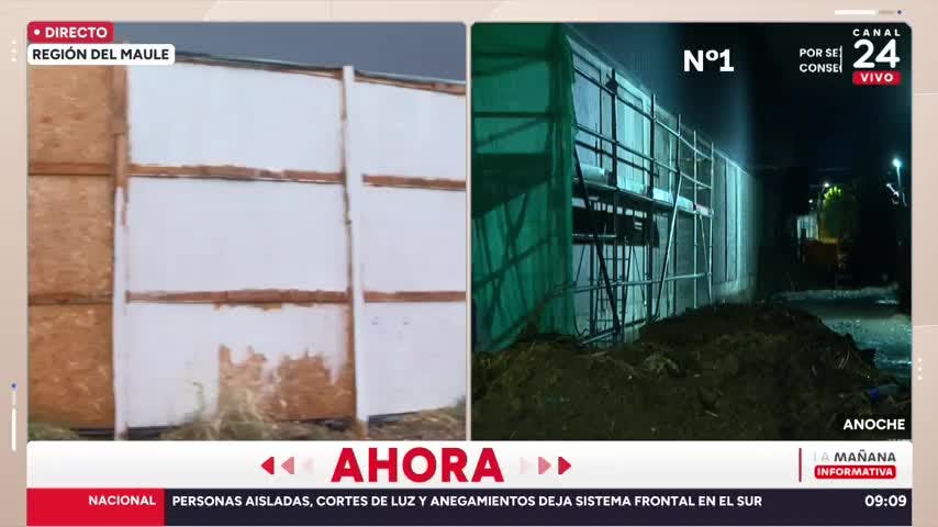 "Necesitamos que den la cara": lluvias causan fuertes inundaciones en Linares 