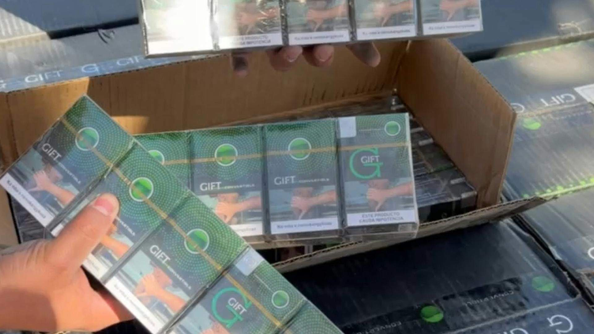 Carabineros realiza millonario decomiso de contrabando de cigarrillos  