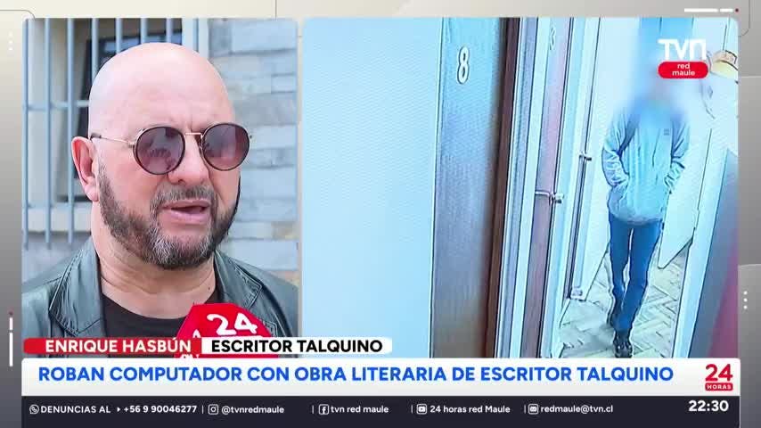 Escritor perdió su obra literaria tras robo de su computador